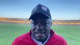 Postmatch Interview  Nditsheni Nemasisi  JDR Stars 1  0 Upington City  Motsepe Foundation NFD [upl. by Egreog377]