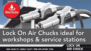 Alemlube Australias Lock On Air Chucks are ideal for workshops and vehicle forecourts [upl. by Nana807]