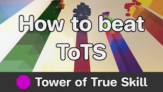 Remaster JToH  Tower of True Skill ToTS guide [upl. by Brew]