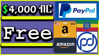 4000 ብር ምናገኝበት የ ኦንላይን ስራ  Earn Free PayPal Money by doing simple tasks 2021 [upl. by Aret919]