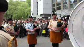 Air Corps Pipe Band Ireland  Cornemuse à Lourdes [upl. by Diella734]