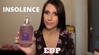 INSOLENCE GUERLAIN Perfume Review [upl. by Akirej]