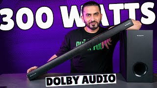 EGATE 300W Dolby Audio 21 Channel Home Theatre Sound bar Unboxing amp Review  Born Creator [upl. by Kilan]