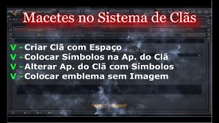 CF AL  Macetes no Sistema de Clãs [upl. by Etaner118]