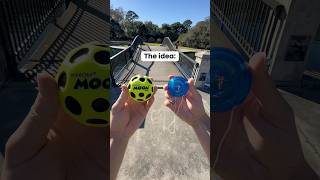 Moon Ball  YoYo  Bounceback moonball yoyo bouncyball stimtoys fidgettoys waboba creation [upl. by Edgell215]