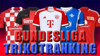 Ätzend oder Ästhetisch Unser Bundesliga HeimtrikotRanking 20232024 [upl. by Yokum807]