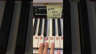 Vivo per ella Andrea Bocelli Tutorial Easy [upl. by Aneertak]