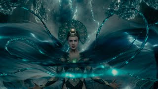 Enchantress DCEU Powers and Fight Scenes  Suicide Squad [upl. by Asserat]