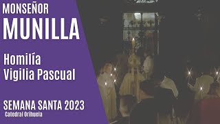 Homilía Mons Munilla Vigilia Pascual 2023 [upl. by Latouche]