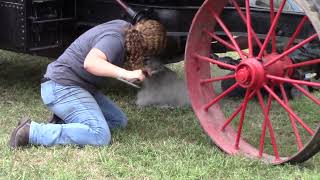 2024 Eastern Threshermans Wheat Threshing Steam amp Gas Engine Show [upl. by Nodnal]