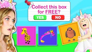 Pick A FREE Box In Adopt Me Roblox [upl. by Niotna992]