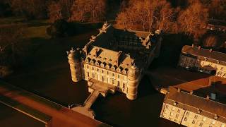 Château de Beloeil Castle  Vue aérienne en drone Mavic Pro [upl. by Enahc]