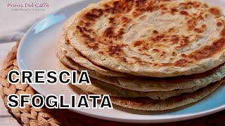 CRESCIA SFOGLIATA ricetta tipica delle Marche [upl. by Sinnoda455]