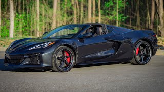 Stealth mode driving on electric only 2024 Corvette ERay eray stealthmode c8 awd hybrid zora [upl. by Tzong896]