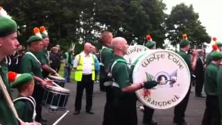 Wolfe tone Republican flute band Craigneuk [upl. by Annawd593]