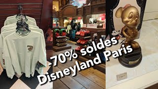 70 deuxième démarque des soldes à Disneyland Paris avec plus de 250 articles [upl. by Octavie]