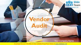 Vendor Audit PowerPoint Presentation Slides [upl. by Yrrum]