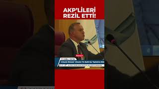 Sancaktepe Belediye Başkanı Alper Yeğin AKPlileri rezil etti Herkes duysun [upl. by Nevin]