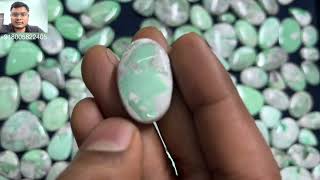 variscite gemstone review and unboxing by etsy seller [upl. by Eladnyl]