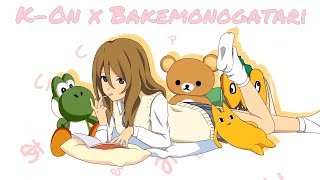 KOn  Bakemonogatari OP Mix 🍒 [upl. by Brittney]