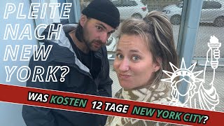 Fast 5000€ in 12 Tagen New York ausgegeben Sind wir verrückt 😱 [upl. by Idnac]