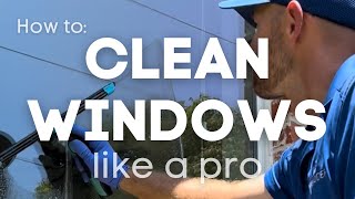 The complete guide to clean a window traditionally like a professional [upl. by Atikel]