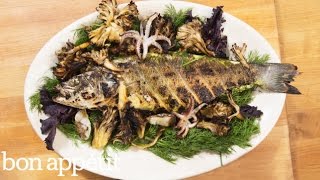 Charcoal Grilled Seafood You Won’t Believe  Kitchen Lab [upl. by Bullough]