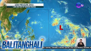 LPA sa Pacific Ocean binabantayan ng PAGASA  Weather update today  Balitanghali [upl. by Odnalra]