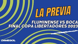 EN VIVO LA PREVIA FLUMINENSE VS BOCA Final Copa Libertadores 2023  Dame Gol America [upl. by Kalil]