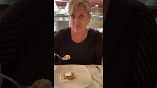 Norwegian Pearl  Huge Wine Glass  Cagneys Steakhouse  Cruise Ship Dining [upl. by Bidget631]