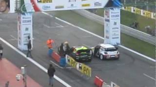 Finale Rally Show 2011  Valentino Rossi vs Sebastien Loeb [upl. by Airrej]