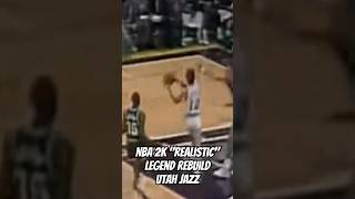 NBA 2K24 quotRealisticquot Legend Rebuild  Utah Jazz [upl. by Malim]