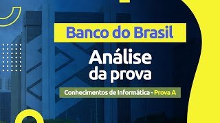 Correção da Prova  Concurso Banco do Brasil 2021  Informática Prova A [upl. by Pricilla206]