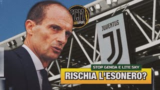 Juventus Allegri può essere esonerato  Analisi FcmNewsSport [upl. by Aynot]