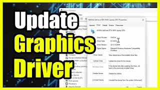 How to Update or Uninstall Graphic Cards Driver on Windows 1011 PC Easy Method [upl. by Tol]