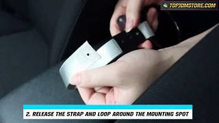 HOW TO INSTALL A JDM TSURIKAWA RING DRIFT CHARM  5 EASY STEPS [upl. by Ashien]