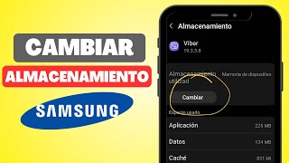 Cómo CAMBIAR el ALMACENAMIENTO por DEFECTO de un SAMSUNG FÁCIL y RÁPIDO [upl. by Hintze768]