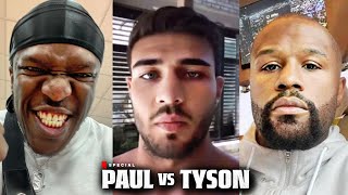 WORST FIGHT EVER Fighters React To Jake Paul Vs Mike Tyson [upl. by Lizbeth]