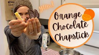 Delicious DIY Orange Chocolate Chapstick [upl. by Halley]