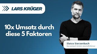 Umsatzsteigerung im Vertrieb mit Slatco Sterzenbach [upl. by Nehpets]