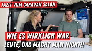 DAS muss NICHT sein‼️🤬Caravan Salon 2023 und P1 ➡️Unser Fazit mit Messerundgang [upl. by Spoor]