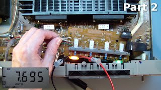 Hitachi HA4800 Amplifier Repair Part 2 [upl. by Annhej]