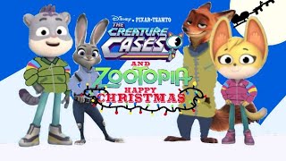 The Creature Cases And Zootopia Of Happy Christmas Judy Hopps x Nick Wilde And Sam Snow x Kit Casey [upl. by Aikim]