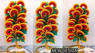 guldasta banane ka tarika  Who to make Ballia design guldasta plastic wire sa [upl. by Flosi]