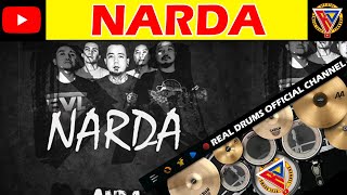 Narda kamikazee cover real drum [upl. by Heinrick604]