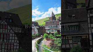 The Rhine Wine Season  starting soon Bacharach [upl. by Ylecara546]