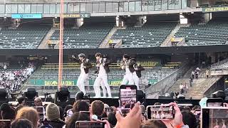 TXT  “9 and Three Quarters Run Away” live Oakland 2024 [upl. by Yslehc716]