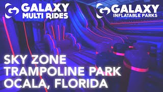 Sky Zone x Galaxy Inflatable Parks  Ocala Florida [upl. by Euqinitram]