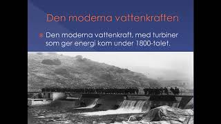 Förnyelsebar energi del 2  Vattenkraft och vågkraft [upl. by Aznofla615]