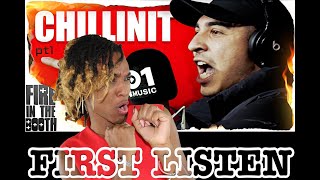 FIRST TIME HEARING ChillinIT  Fire In The Booth PT1  REACTION InAVeeCoop Reacts [upl. by Collar]